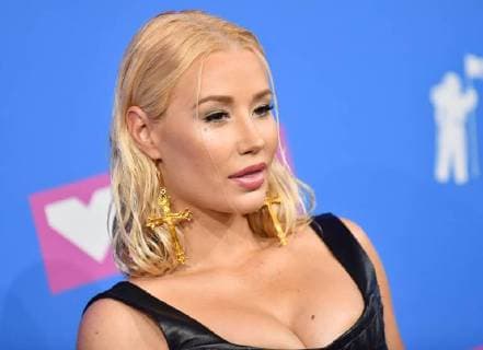 Iggy Azalea arriving at the MTV Video Music Awards press room in New York City - Aug 20, 2018 - MTV Video Music Awards 2018, New York City New York United States Radio City Music Hall  Copyright: xOConnorx h_00537625