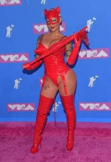 Amber Rose arriving at the MTV Video Music Awards in New York City - Aug 20, 2018 - MTV Video Music Awards 2018, New York City New York United States Radio City Music Hall  Copyright: xOConnorx h_00537658