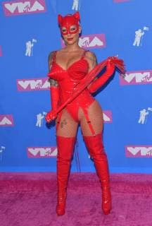 Amber Rose arriving at the MTV Video Music Awards in New York City - Aug 20, 2018 - MTV Video Music Awards 2018, New York City New York United States Radio City Music Hall  Copyright: xOConnorx h_00537660