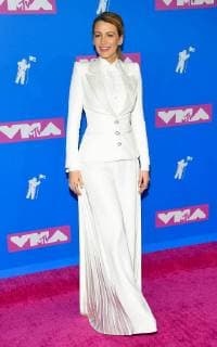 Blake Lively arriving at the MTV Video Music Awards press room in New York City - Aug 20, 2018 - MTV Video Music Awards 2018, New York City New York United States Radio City Music Hall  Copyright: xOConnorx h_00537690