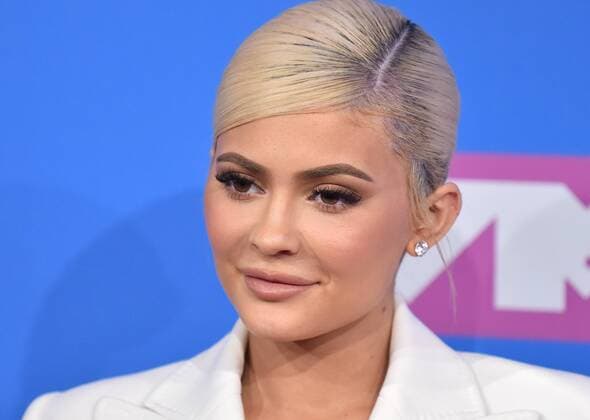 Kylie Jenner arriving at the MTV Video Music Awards in New York City - Aug 20, 2018 - MTV Video Music Awards 2018, New York City New York United States Radio City Music Hall  Copyright: xOConnorx h_00537697