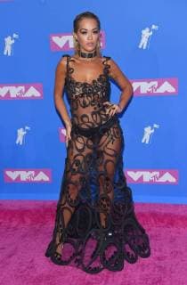 Rita Ora arriving at the MTV Video Music Awards in New York City - Aug 20, 2018 - MTV Video Music Awards 2018, New York City New York United States Radio City Music Hall  Copyright: xOConnorx h_00537699