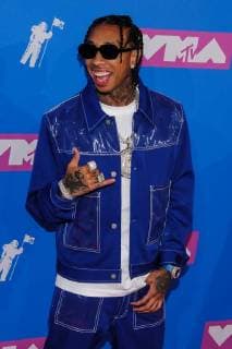 August 20, 2018 - New York, NY, U.S. - 20 August 2018 - New York, New York - Tyga. 2018 MTV Video Music Awards at Radio City Music Hall. Photo Credit: Mario Santoro AdMedia New York U.S. - ZUMAa123 20180820_zaa_a123_354 Copyright: xMarioxSantoroAdmediax