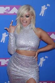 NEW YORK, NY - AUGUST 20: Bebe Rexha arriving at the 2018 MTV Video Music Awards at Radio City Music Hall in New York City on August 20, 2018. Copyright: xDiegoxCorredorx