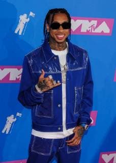 August 20, 2018 - New York, NY, U.S. - 20 August 2018 - New York, New York - Tyga. 2018 MTV Video Music Awards at Radio City Music Hall. Photo Credit: Mario Santoro AdMedia New York U.S. - ZUMAa123 20180820_zaa_a123_351 Copyright: xMarioxSantoroAdmediax