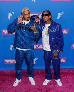 August 20, 2018 - New York, NY, U.S. - 20 August 2018 - New York, New York - Tyga. 2018 MTV Video Music Awards at Radio City Music Hall. Photo Credit: Mario Santoro AdMedia New York U.S. - ZUMAa123 20180820_zaa_a123_346 Copyright: xMarioxSantoroAdmediax