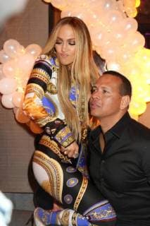 NEW YORK, NY - AUGUST 21: Jennifer Lopez and Alex Rodriguez attend Jennifer Lopez s MTV VMA s Vanguard Award Celebration at Beauty & Essex on August 21, 2018 in New York City. Copyright: xWalikxGoshornx