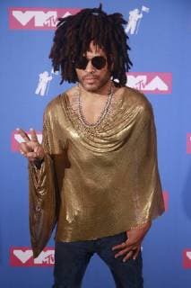 NEW YORK, NY - AUGUST 20: Lenny Kravitz in the press room at the 2018 MTV Video Music Awards at Radio City Music Hall in New York City on August 20, 2018. Copyright: xDiegoxCorredorx