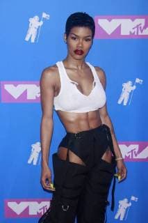 NEW YORK, NY - AUGUST 20: Teyana Taylor arriving at the 2018 MTV Video Music Awards at Radio City Music Hall in New York City on August 20, 2018. Copyright: xDiegoxCorredorx