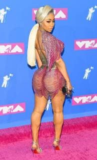Blac Chyna arriving at the MTV Video Music Awards in New York City - Aug 20, 2018 - MTV Video Music Awards 2018, New York City New York United States Radio City Music Hall  Copyright: xOConnorx h_00537858