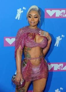 NEW YORK, NY - August 20: Blac Chyna attends the 2018 MTV Video Music Awards at Radio City Music Hall on August 20, 2018 in New York City. Photo Copyright: xJohnxPalmerx