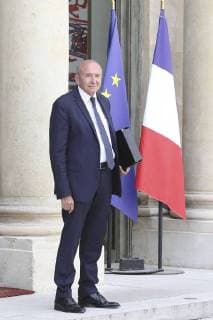 Gerard Collomb (Ministre de l Interieur) NEWS : Conseil des ministres - Paris - 22 08 2018 MichaelBaucher Panoramic 