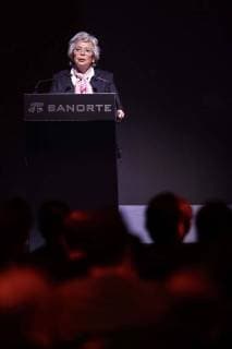 August 22 2018 EUM20180822NAC30 JPG MEXICO CITY Forum Forum Bank Olga Sanchez Cordero next head of the Ministry of the Interior in the administration of President-elect Andres Manuel Lopez Obrador participated in the Strategy Forum Banorte 2018 that takes place in a hotel in the Polanco area this August 22, 2018 Photo Agency EL UNIVERSAL Garcia AFBV  - ZUMAu78_ 20180822_zaf_u78_047 Copyright: xJuanxCarlosxReyesx