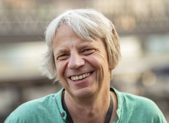 Director Andreas Dresen recorded on the occasion of the Saxony Film Premiere of GUNDERMANN on 21 August on Tuesday 21 08 2018 at the Filmnächten am Elbufer in Dresden RM001