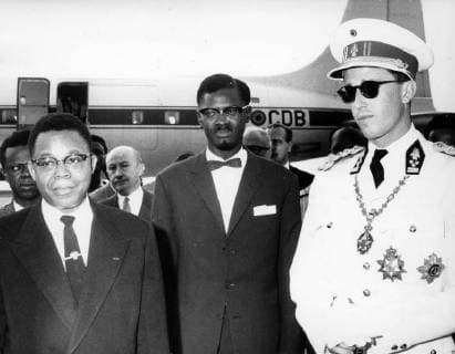 - LEOPOLDVILLE, CONGO (FILE) : This file picture dated 29 June 1960 is about Congo independence. On the picture : King Baudouin of Belgium, Congolese President Kasa-Vubu and Prime Minister Patrice Lumumba at Leopoldville in 1960. ARCHIVES  x34533998x