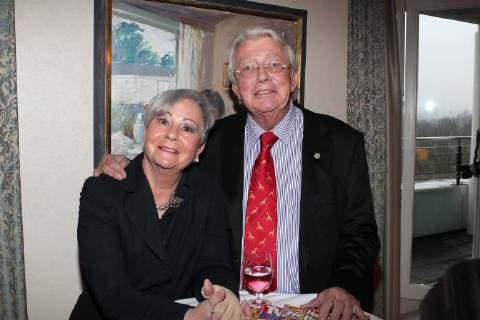 Hier: Dieter Thomas Heck und seine Ehefrau Ragnhild bei der Pressekonferenz zur Mein Star des Jahres 2011 Verleihung am 2.2.2011 in Hambug Dieter Thomas Heck ist am 23.08.2018 im Alter von 80 Jahren gestorben *** Here Dieter Thomas Heck and his wife Ragnhild at the press conference for My Star of the Year 2011 Awarding on 2 2 2011 in Hambug Dieter Thomas Heck died on 23 08 2018 at the age of 80 years 
