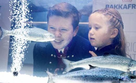 Entertainment Bilder der Woche KW34 Entertainment Bilder des Tages 25-08-2018 Faroer 3rd day of the 4 day visit of Prince Christian and Princess Josephine at the Faeroer islands in Denmark. Visiting Runavik  Copyright: xPPE NIEBOERx