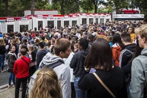 Illustration picture shows the 7th edition of the Solidarites de Namur music festival event at Namur citadel, Saturday 25 August 2018.  HATIMxKAGHAT 05413415