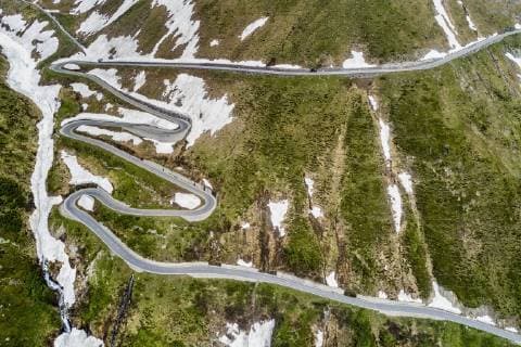 Schweiz, Kanton Wallis Switzerland, Valais, Nufenen Pass  STSF01673