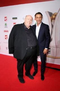 Reiner Calmund and Niko Kovac at the presentation of the Sport Bild Award on 27.08.208 in Hamburg. Sportbild Award 2018 Presentation in Hamburg