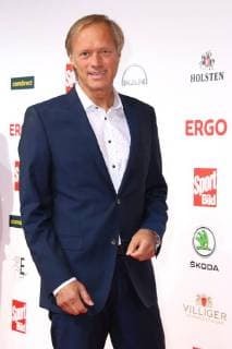 Gerhard Delling at the Sport Bild Award on 27.08.208 in Hamburg. Sportbild Award 2018 Presentation in Hamburg