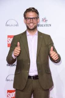 Moritz Fuerste at the Sport Bild Award in the Fischauktionshalle in Hamburg on 27 08 2018