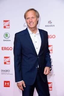 Gerhard Delling at the Sport Bild Award in the Fischauktionshalle in Hamburg on 27.08.2018