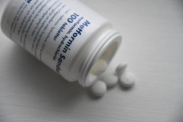 Copenhagen Denmark 29.August 2018_ .Metformia Sandoz 500mf .metformin.hydrochlorid medicne for diabites. (Photo.Francis Joseph Dean Deanpictures. 