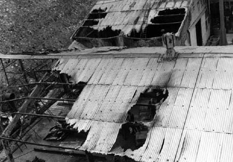 - KOLWEZI, CONGO (FILE) : This file picture dated 21 December 1961 is about Katanga unrest. Katanga was a breakaway state. It proclaimed its independence on 11 July 1960. Katanga separated itself from the newly independent Democratic Republic of Congo. United Nations intervened to end Katanga secession by force. On the picture : the Mining Union of the High Katanga (Union Miniere du Haut Katanga) bombed by the United Nations. ARCHIVES  x37695967x