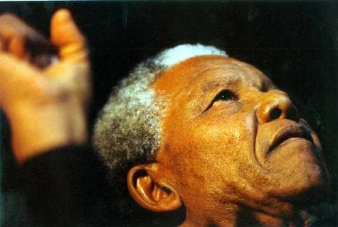 IMAGO History, Ende der Apartheid in Südafrika: 1990-1994 SOUTH-AFRICAN ANC-LEADER NELSON MANDELA DURING A VISIT IN COPENHAGEN FEBRUARY 1992. .JEP WST BELGA.  x402491x
