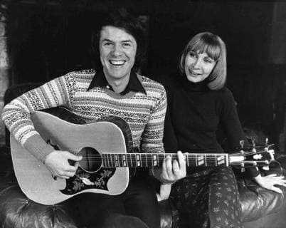Salvatore Adamo and wife Nicole. (BELGA ARCHIVES)  x8974696x
