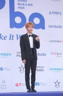WANNA ONE,TWICE,MOMOLAND,MAMAMOO etc. attend 2018 Soribada Best K-Music Awards in Seoul, Korea on 30th August 2018.(China and Korea Rights Out)  2018083100131