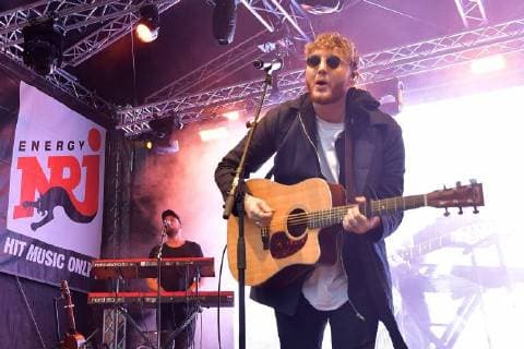 James Andrew Arthur at the ENERGY MUSIC TOUR 2018 at the Kulturbrauerei in Berlin on 01.09.2018 APP