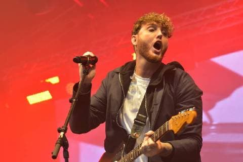James Andrew Arthur Namika civil Hanan Hamdi at the ENERGY MUSIC TOUR 2018 at the Kulturbrauerei in Berlin on 01 09 2018 APP