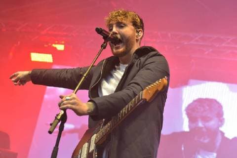 James Andrew Arthur Namika civil Hanan Hamdi at the ENERGY MUSIC TOUR 2018 at the Kulturbrauerei in Berlin on 01 09 2018 APP