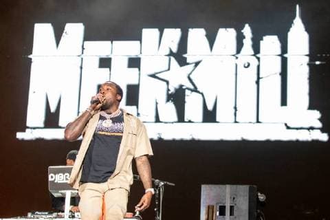 September 1, 2018 - Philadelphia, Pennsylvania, U.S - MEEK MILL (ROBERT RIHMEEK WILLIAMS) during the Made In America Music Festival at Benjamin Franklin Parkway in Philadelphia, Pennsylvania Philadelphia U.S. - ZUMAs135 20180901_zap_s135_021 Copyright: xDanielxDeSloverx