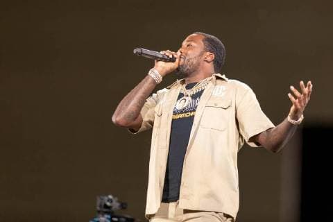 September 1, 2018 - Philadelphia, Pennsylvania, U.S - MEEK MILL (ROBERT RIHMEEK WILLIAMS) during the Made In America Music Festival at Benjamin Franklin Parkway in Philadelphia, Pennsylvania Philadelphia U.S. - ZUMAs135 20180901_zap_s135_012 Copyright: xDanielxDeSloverx