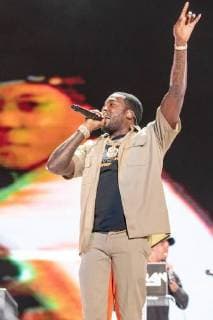 September 1, 2018 - Philadelphia, Pennsylvania, U.S - MEEK MILL (ROBERT RIHMEEK WILLIAMS) during the Made In America Music Festival at Benjamin Franklin Parkway in Philadelphia, Pennsylvania Philadelphia U.S. - ZUMAs135 20180901_zap_s135_006 Copyright: xDanielxDeSloverx