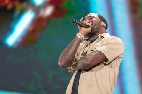 Entertainment Bilder des Tages September 1, 2018 - Philadelphia, Pennsylvania, U.S - MEEK MILL (ROBERT RIHMEEK WILLIAMS) during the Made In America Music Festival at Benjamin Franklin Parkway in Philadelphia, Pennsylvania Philadelphia U.S. - ZUMAs135 20180901_zap_s135_004 Copyright: xDanielxDeSloverx