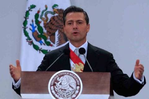 September 1, 2018 - EUM20180901NAC10.JPG .CIUDAD DE MEXICO, PresidentPresidente-EPN Informe.- En su 6to Informe de Gobierno, que envio este sabado al Congreso de la Union, el presidente, Enrique Pena Nieto (en imagen de 2 septiembre 2013, en su Primer Informe), sostuvo que a 90 dias de concluir su mandato, el pais cuenta con bases solidas para aspirar a estadios mas elevados de prosperidad, inclusion y cohesion social . Foto: Archivo Agencia EL UNIVERSALMAR.  - ZUMAu78_ 20180901_zaf_u78_145 Copyright: xElxUniversalx