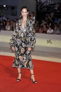 75th Venice Film Festival 2018, Red carpet Kineo Award . Pictured: Annabel Belmondo  Copyright: xCamillaxMorandi Veneziax xIPAx xVeneziax