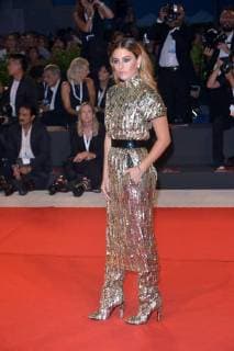 75th Venice Film Festival. Red Carpet film Premio Kineo . Pictured: Blanca Suarez  Copyright: xSimonexComi Veneziax2018x xIPAx xVeneziax