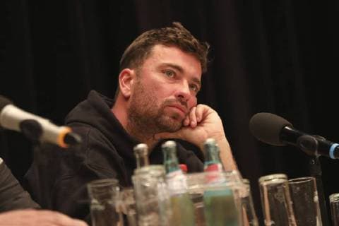 Marteria at the press conference for wirsindMore concert against right in the Stadthalle Chemnitz 03 09 2018 Foto:xB.xKriemannx xFuturexImage