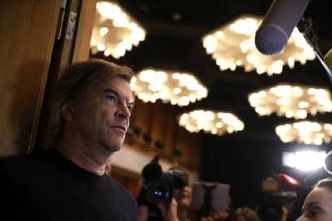 Campino von der Toten Hosen at the press conference for the wirsindMore concert against right in the Stadthalle Chemnitz 03 09 2018 Foto:xB.xKriemannx xFuturexImage