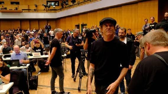 03 09 2018 xkhx Chemnitz We are more up against right-wing hate Prohekt Chemnitzer cultural institutions open air concert u a the dead pants here singer Campino