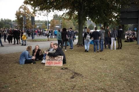 Chemnitz We are more The audience gathers for the concert against right-wing extremism and xenophobia We are more on 03 09 2018 in Chemnitz 20180903SFL0002