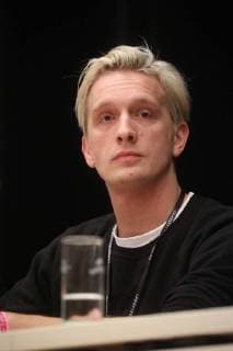 Chemnitz We are more singer Felix Brummer Felix Kummer KRAFTKLUB on the occasion of a press conference to the concert against right-wing extremism and xenophobia We are more on 03 09 2018 in Chemnitz 20180903SFL0011