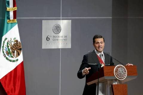 News Themen der Woche KW 36 News Bilder des Tages Mexican President Enrique Pena Nieto presents the sixth and last report of his Government at the National Palace, in Mexico City, Mexico, 03 September 2018. Pena Nieto delivered his last Government report under low popularity rates and marked by a violence and corruption wave in the country. Pena Nieto presents last report with low popularity rates !ACHTUNG: NUR REDAKTIONELLE NUTZUNG!  Copyright: xJorgexNunezx CMX10 20180903-636716042282198025
