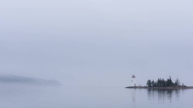 lighthouse, Baddeck, Cape Breton Island, Nova Scotia, Canada  acp113929 SeanxLandsman