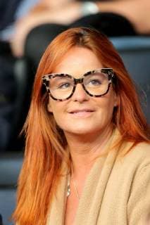SG Sonnenhof Grossaspach vs VfR Aalen Soccer GER 3 Liga 2018 2019 03 09 2018 Andrea Berg before the match among the spectators SG Sonnenhof Grossaspach vs VfR Aalen Soccer GER 3 Liga 2018 2019 03 09 2018 Copyright: xEIBNER HarryxLangerx EP_HLR
